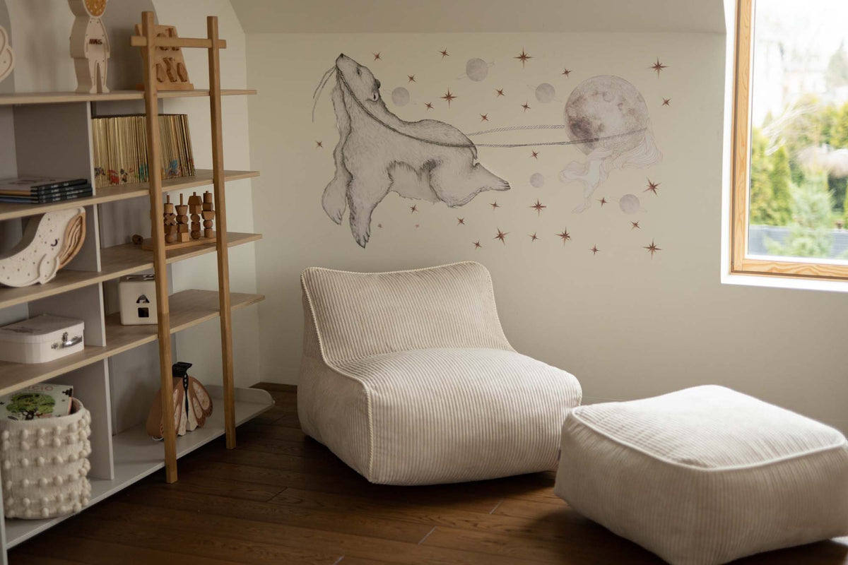 Kumo Chair Corduroy Vanilla