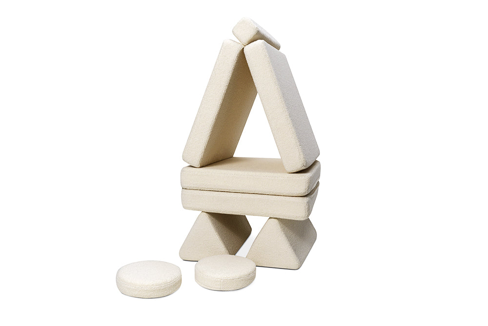 Shappy Play Sofa Original Teddy Soft Cream