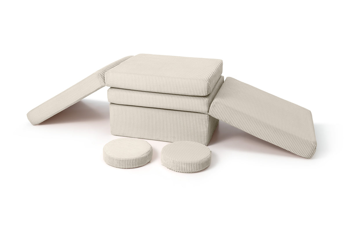 Shappy Trampoline Pure Corduroy Waffle Cream Beige