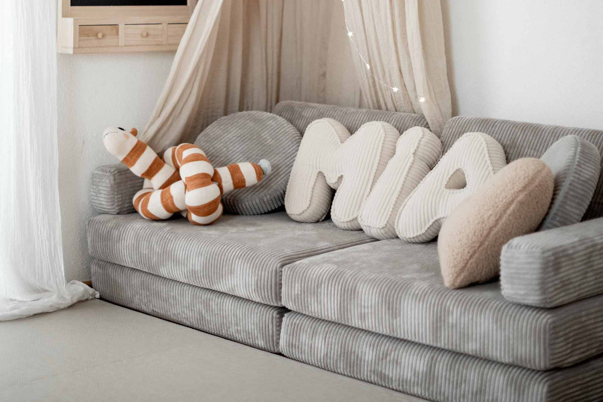 Shappy Play Sofa Pure Corduroy Pebble