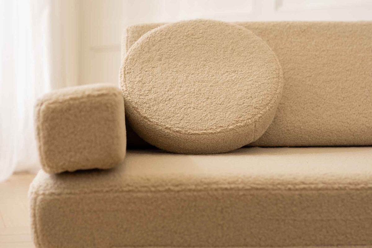 Shappy Teddy Play Sofa Light Beige